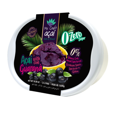 Acai With Guarana Zero No Added Sugar 1.02kg - Mr. Craft