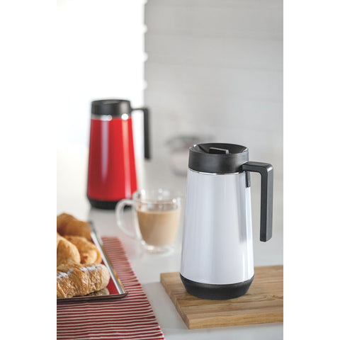 Vacuum Insulated Coffee Tea Carafe Exata 500ml (White) - Tramontina