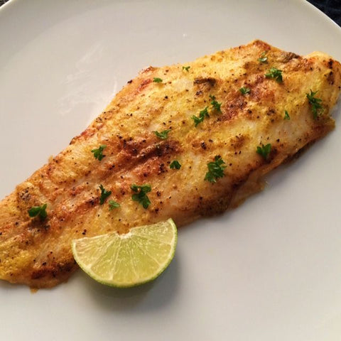 Pangasius Filet with Garlic