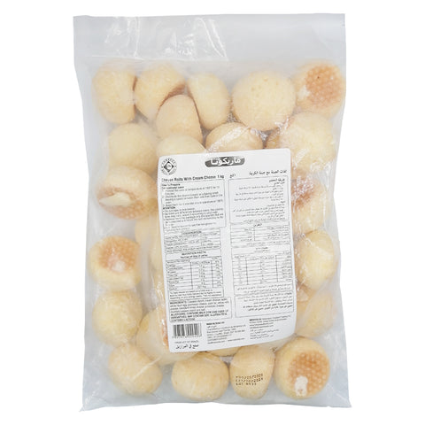 Frozen Ready to Cook Prebaked Cheese Rolls With Cream Cheese 1kg - Maricota