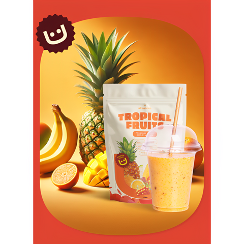 Allreasons Tropical Fruits Smoothie Powder 1Kg | No added Sugar