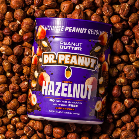 Peanut Butter Hazelnut 600g Dr. Peanut - No Added Sugar | Lactose free | Gluten free