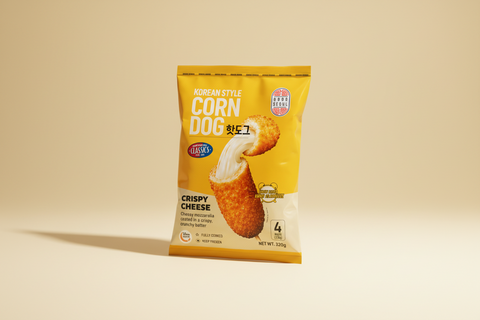 Frozen Crispy cheese Corn dog 320g Good Seoul