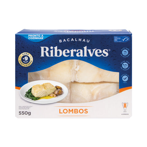 Cod Fish (Bacalhau) Loin 550g - Riberalves