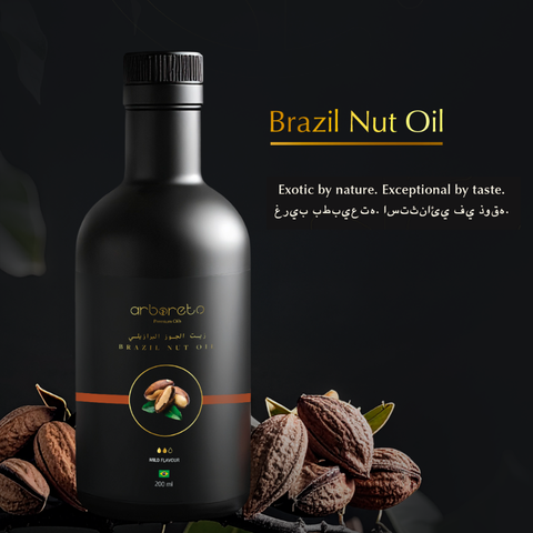 Brazil Nut Oil 2x200ml (1+1) Arboreto