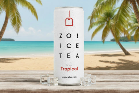 Zoi Ice Tea Tropical No Added Sugar 320ml