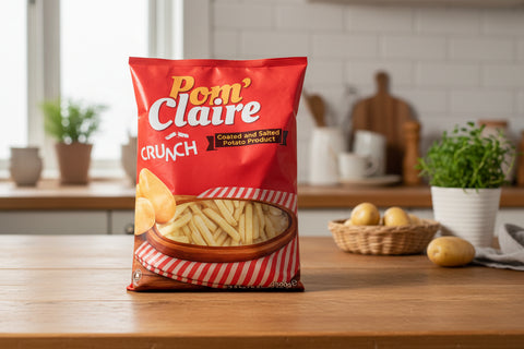 Frozen French Fries 9mm coated/salted 2.5kg Pomclaire
