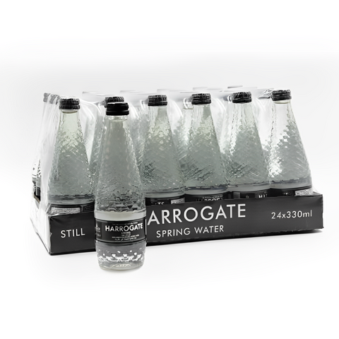 Harrogate Still Spring Water Glass Bottle 24x330ml