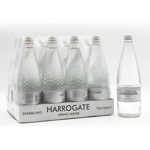 Harrogate Sparkling Spring Water Glass Bottle 12x750ml