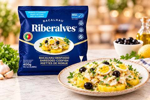 Frozen Shredded Cod Fish  400g  - Riberalves