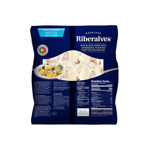 Frozen Shredded Cod Fish  400g  - Riberalves
