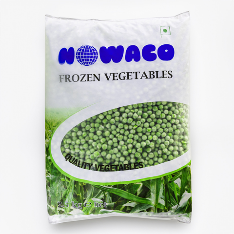 Frozen Green Peas 2.5Kg - Nowaco