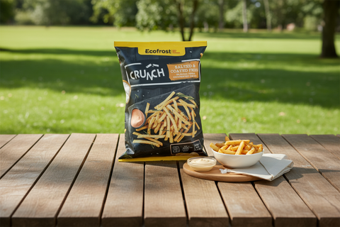 Frozen French Fries Coated 7x7mm 4X2.5Kg-Ecofrost