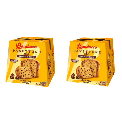 Panettone Mini Chocolate (Chocottone) 2x80g  - Bauducco
