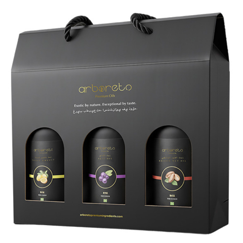 Acai/Nut/Passion Fruit seed Oil (3in1 Gift Combo) 600ml - Arboreto