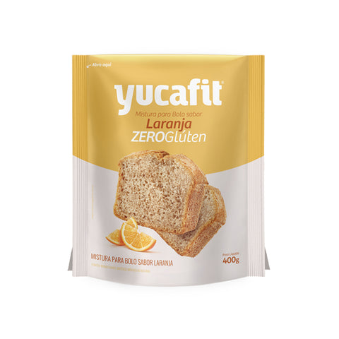 Cake Mix Orange - Zero Gluten/No Lactose 400gr (Bolo de Laranja)