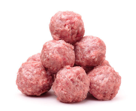 Frozen Homemade Low Fat Brazilian Beef Meatballs 500g