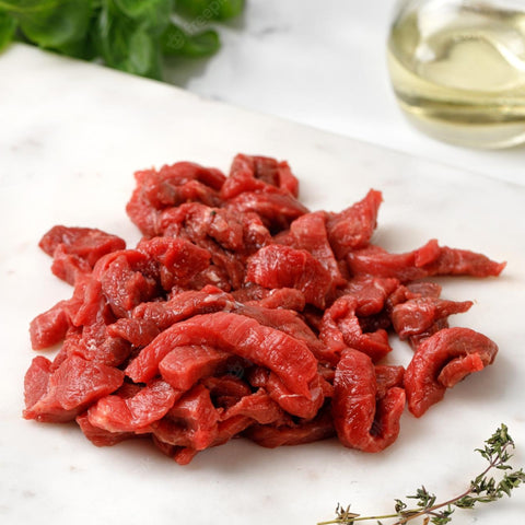 Frozen Brazilian Beef Tenderloin Strips 500g
