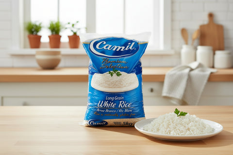 White Rice (Arroz) Long Grain 5kg - Camil