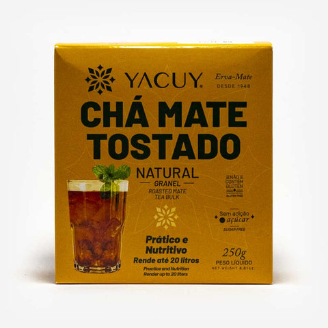 Cha Mate (Mate Tea)  Vacuo Tostado 250g - Yacuy