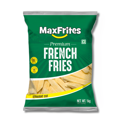Frozen French Fries 9x9mm 2.5kg - Max Fries