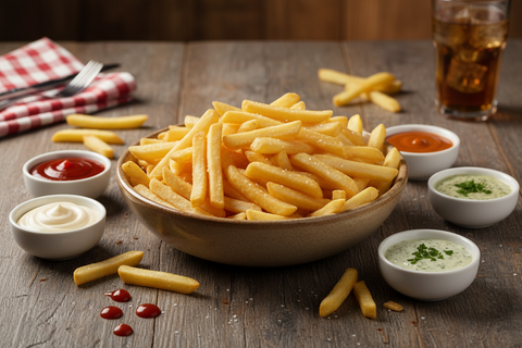 Frozen French Fries 9x9mm 2.5kg - Max Fries