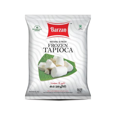 Frozen Fresh Tapioca 700g  Barzan brand