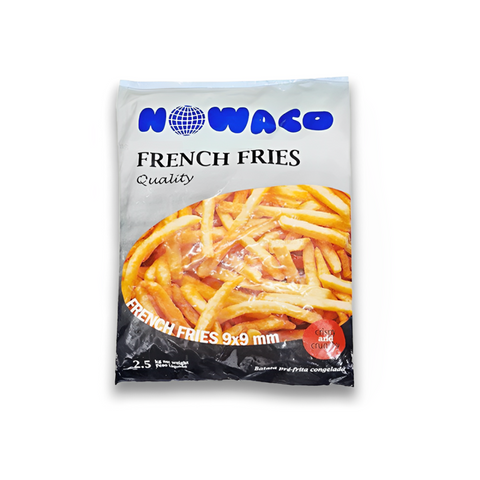 Frozen French Fries 6mm Coated 2.5kg – Nowaco