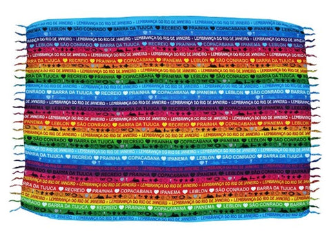 Sarong Beachwear 1.70 by 1.10 Rio De Janeiro Corcovado Balibeach