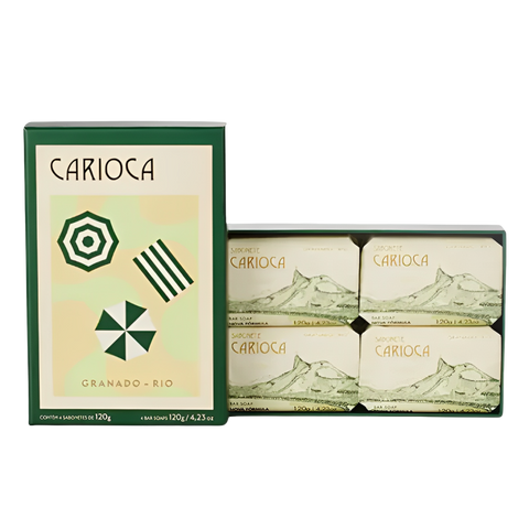 Kit Soap Carioca (4 bar soaps 120G) - Granado