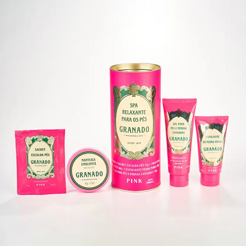 Kit Relaxing foot care kit -Tratamento Relaxante para os Pes - Granado