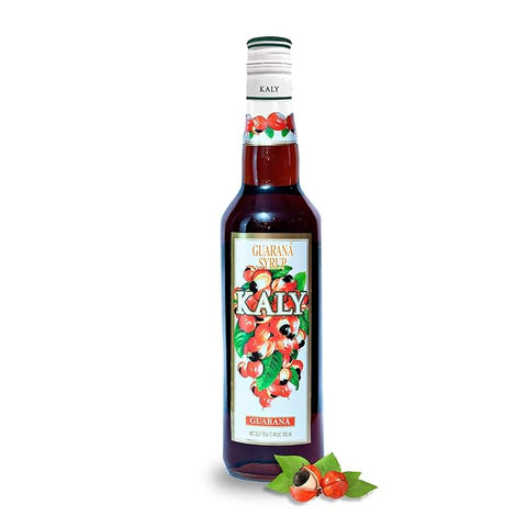 Brazilian Natural Syrup - Guarana - Non-GMO, Gluten Free, Allergen Free, Dairy Free - 700ml - KALY