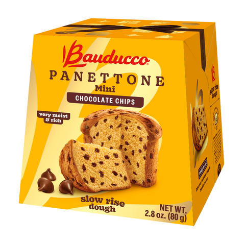 Panettone Mini Chocolate (Chocottone) 80g  - Bauducco