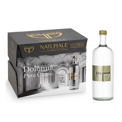 Dolomia Mineral Still Water Glass Bottles 12x750 ml