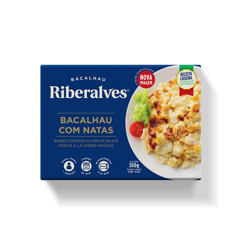 Cod Fish Natas ready meal 300G - Riberalves