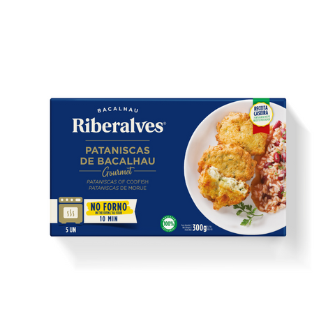 Cod Fish Pataniscas ready meal 300g - Riberalves