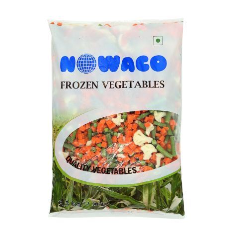 Pack of frozen mixed vegetables (4 mix) weighing 2.5 kg