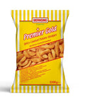 pack of frozen spicy coated potato wedges weighing 2.5kg