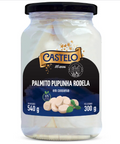 Jar of 300g Sliced Pupunha Palm Heart (Palmito Pupunha Rodela) By Castelo