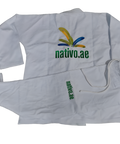 Brazilian Jiu-Jitsu Kimonos Size M2 - White Color Kids (Belt not included) - Nativo.ae