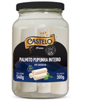 Jar of 300g Whole Pupunha Palm Heart (Palmito Pupunha Inteiro) by Castelo